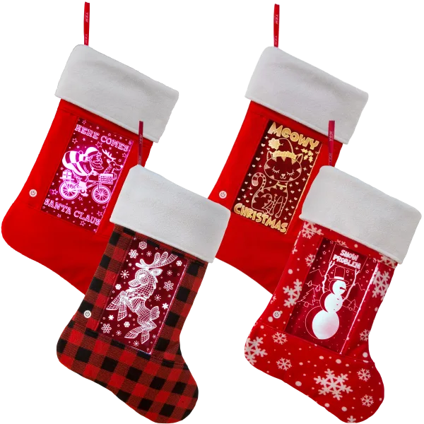 Pop Lights Color Changing Stockings by Igloo