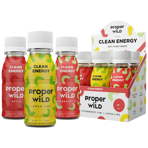 72-Pack: Proper Wild Healthy Energy Shots