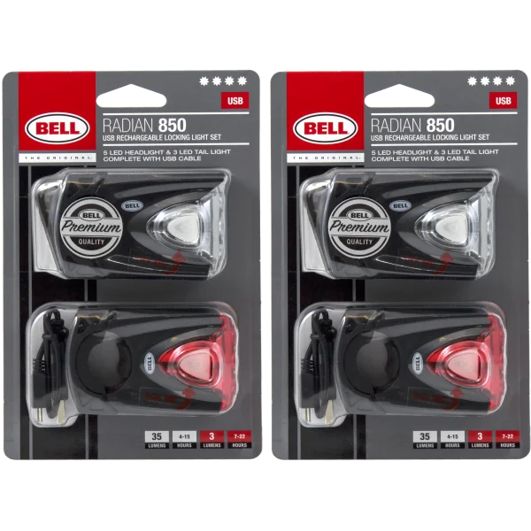 2-for-Tuesday: Bell Rechargeable LED Bicycle Light Sets