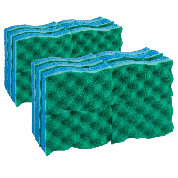 24-Pack: Scrub-It Heavy Duty Scrub Sponges for Dishes, Pots & Pans