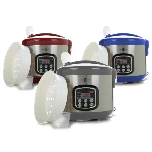 Robert Irvine 5-in-1 Digital Programmable 10-cup Multi-Cooker (Open Box)