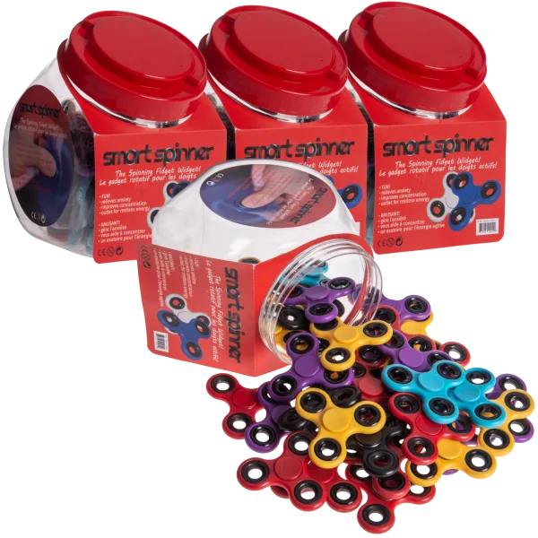 160-Pack Fidget Spinners (Standard or Printed)
