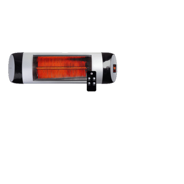 Comfort Zone 1500-Watt Indoor/Outdoor Electric Heater with Adjustable Thermostat