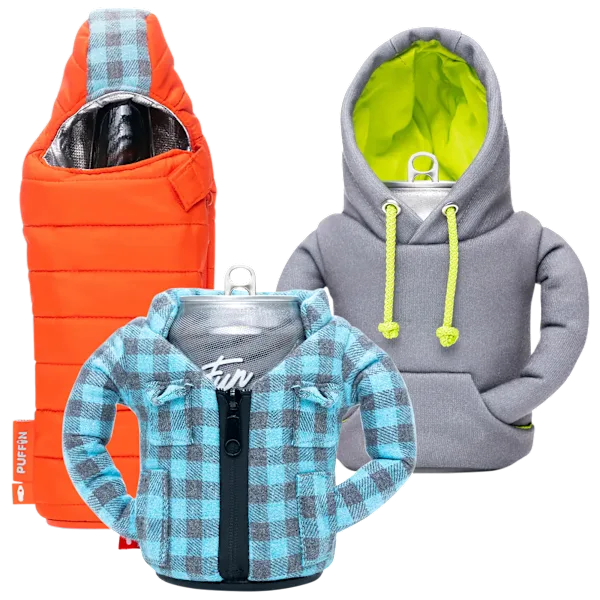 3-Pack: Puffin Insulated Beverage Coolers