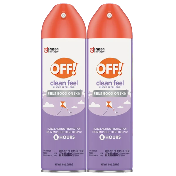 OFF! Insect Repellent Spray & Lotion with Picaridin (Adults/Kids or Clean Feel)