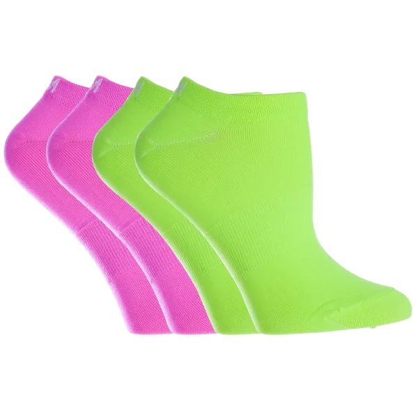 4-Pack: Minx Performance Solid Micro Denier Anklets