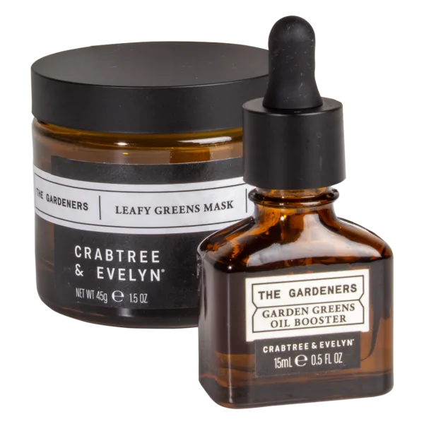 Crabtree & Evelyn The Gardeners 2-Piece Mask & Oil Booster Set