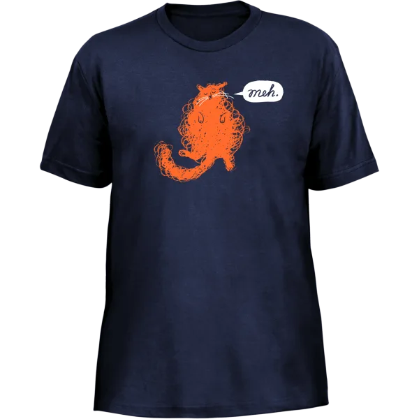 Meh Cat Shirt: Loafing or Loathing?