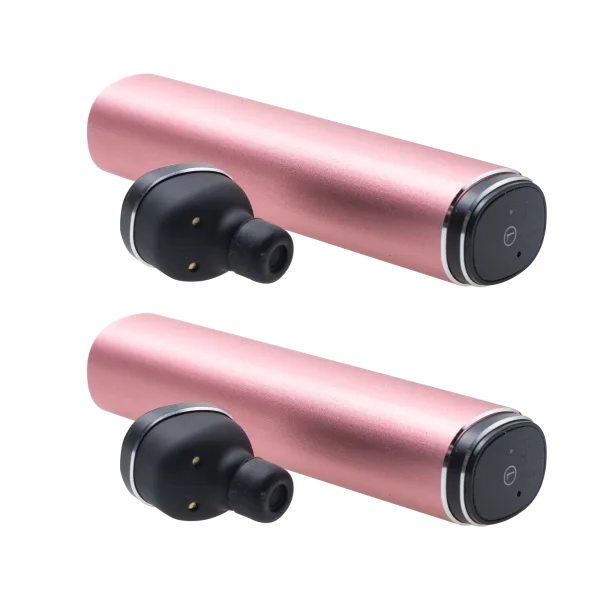 2-Pack: Ideation Truly Wireless Earbuds with Charging Case and Auto Pairing