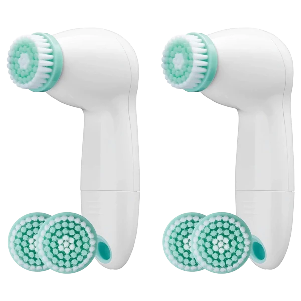2-Pack: Conair True Glow Battery-Operated Facial Brush
