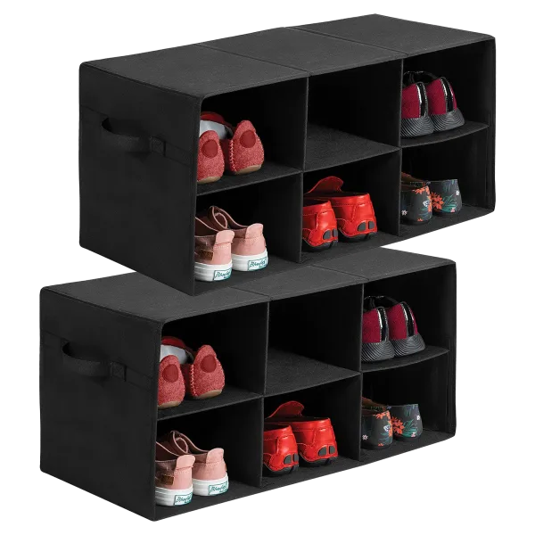 2-Pack: Zober Shoe Organizers