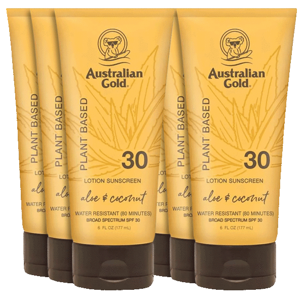 6-Pack: Australian Gold Water Resistant Lotion Sunscreen