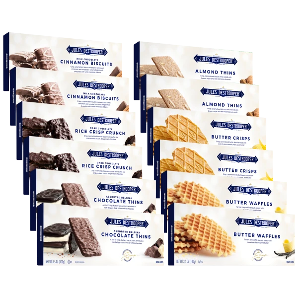 12-Pack: Jules Destrooper Holiday Variety Bundle