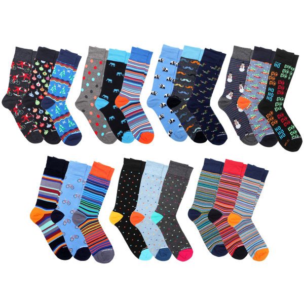 3-Pack: Unsimply Stitched Socks in Gift Boxes