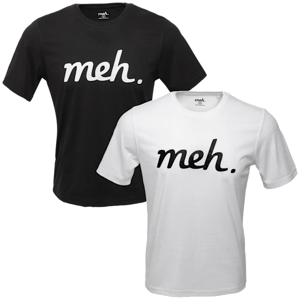 2-Pack: Meh Shirts