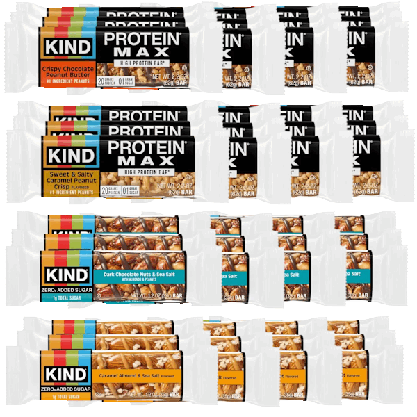 KINDmaxxing: Bars to Nuts (Choose your pack)