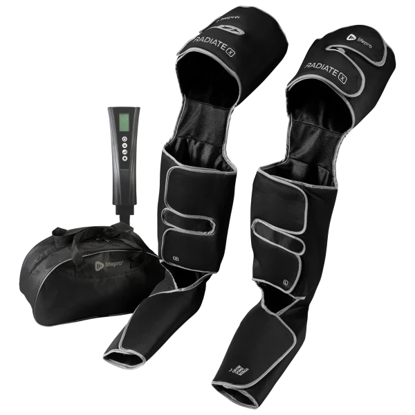 Lifepro Radiate X Compression Sleeve Thigh, Calf, and Foot Massager