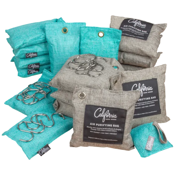 17-Pack: California Home Goods Activated Charcoal Moisture & Odor Absorber Bags