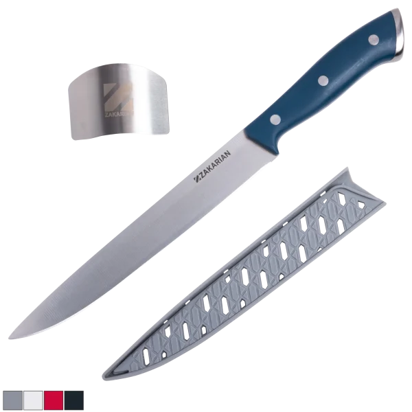 Zakarian by Dash 8" Slicing Knife with Finger Guard