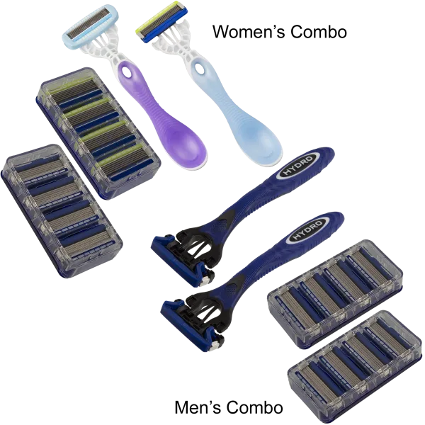 10-for-Tuesday: Schick Hydro 5 Men's & Women's Stick & Razors Bundle