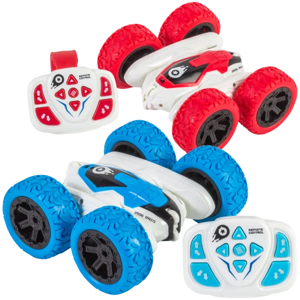 2-Pack: Odyssey Toys Double Stunt RC Slap Cars