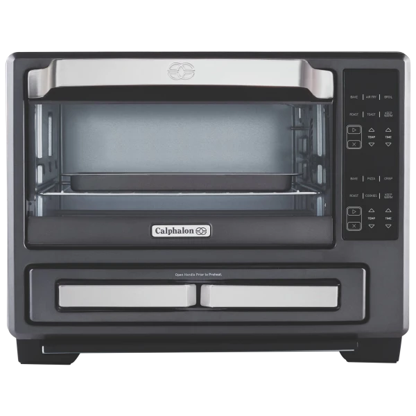 Calphalon Performance 12-in-1 Air Fry Dual Zone Toaster Oven w/ 12" Pizza Drawer