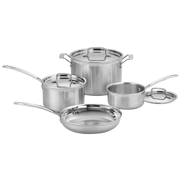 Cuisinart 7-Piece Multiclad Pro Cookware Set
