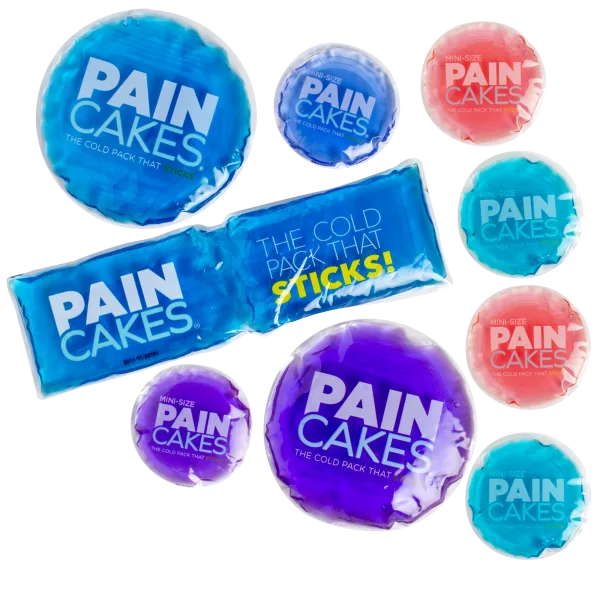 9-Pack: Paincakes Stickable Reusable Cold Packs