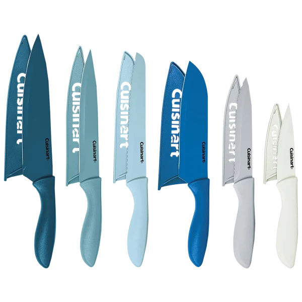 Cuisinart Advantage 6-Piece Ceramic-Coated Knife Set (Nautical)