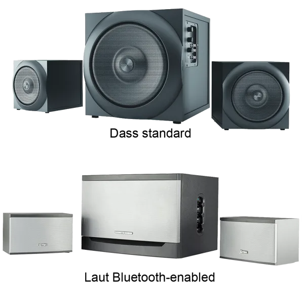 Thonet & Vander "Dass" & "Laut" 2.1 Speaker Systems