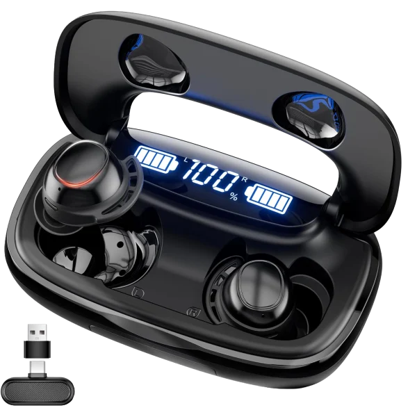 IAMJOY True Wireless Gaming Earbuds with Low-Latency Receiver