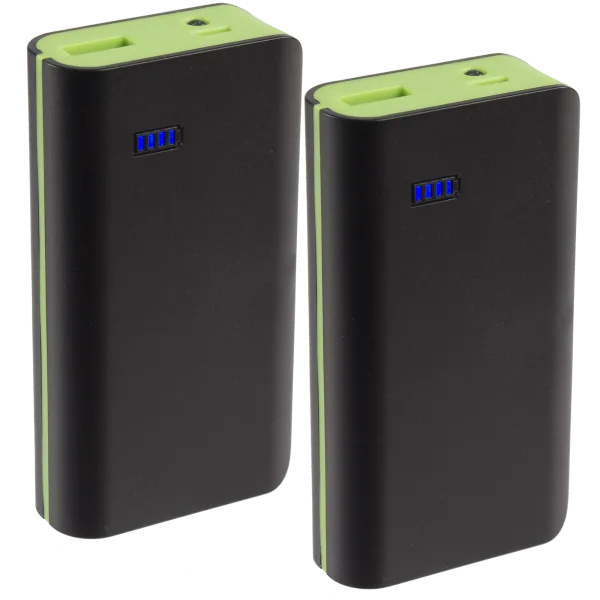 2-Pack: Neo Style 6000 mAh Portable Power Banks