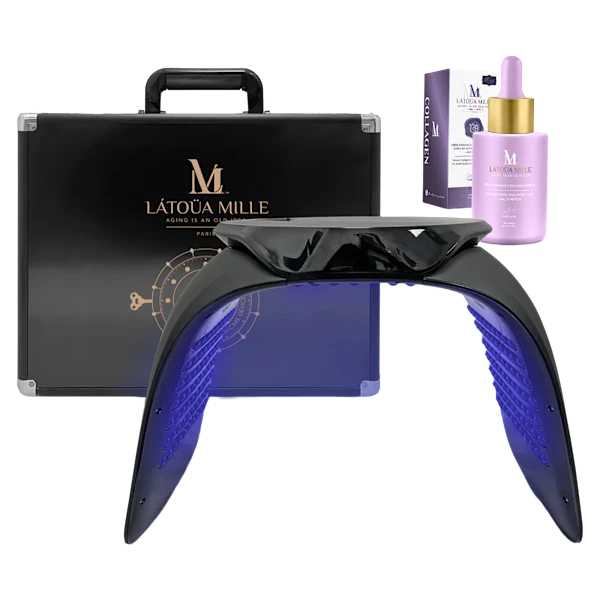 Latoua Mille Multi-Layer Superpower LED Skin Care Device & Collagen Serum