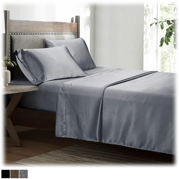Spirit Linen Luxurious Satin Sheet Set