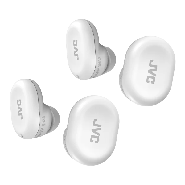 2-Pack: JVC Noise Reduction Ear Plugs with Memory Foam and Silicone Tips