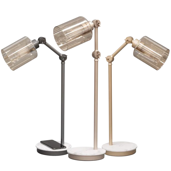 Ultrabrite Vintage Edison LED Lamp with Wireless Charging & RGB Lighting