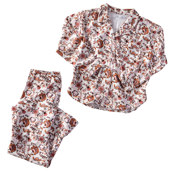 RM Rebecca Minkoff Notch Collar Pajama Set