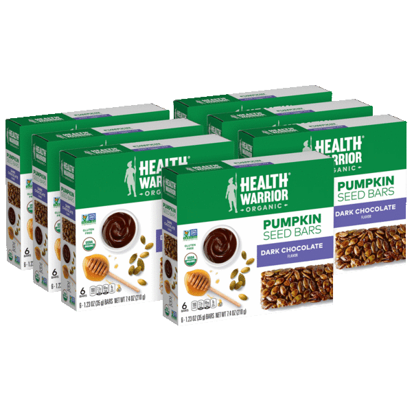 42-Pack: Health Warrior Organic Pumpkin Seed Bars