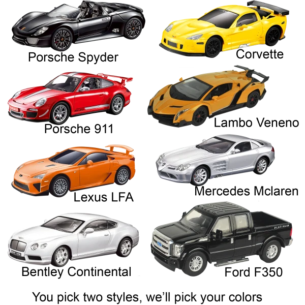 2-For-Tuesday: Braha 1:24 Scale RC Cars