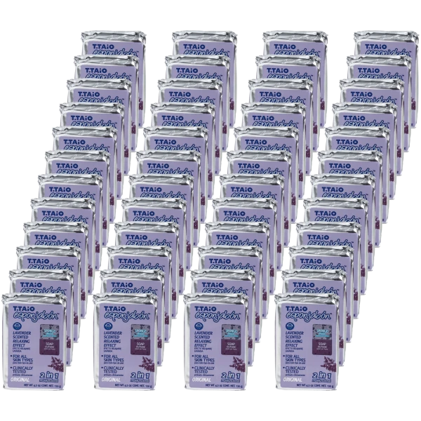 48-Pack: T.Taio Esponjabon 2 In 1 Soap Sponge