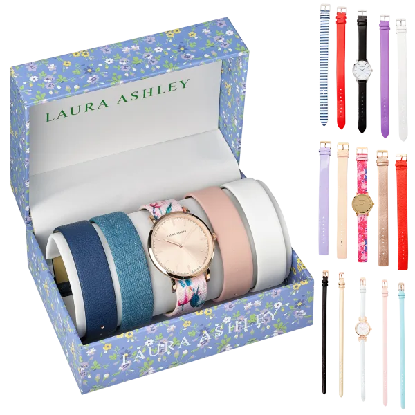 Laura Ashley Watches with Interchangeable Bands