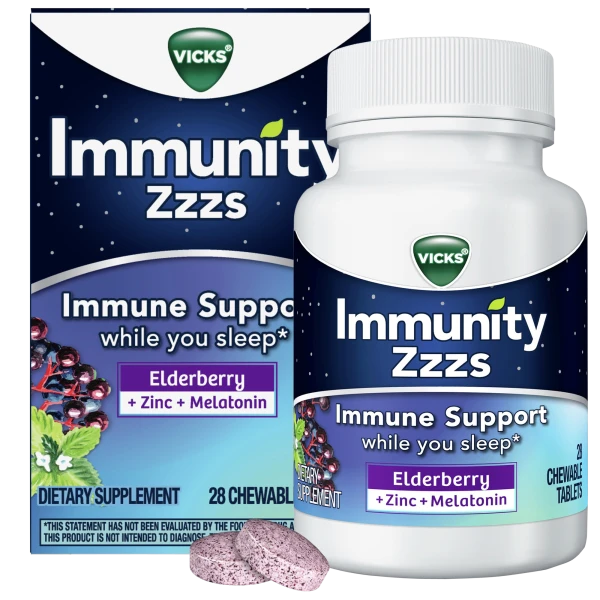 12-Pack: Vicks Immunity Zzzs Immunity Support (336 tablets, 168 servings)