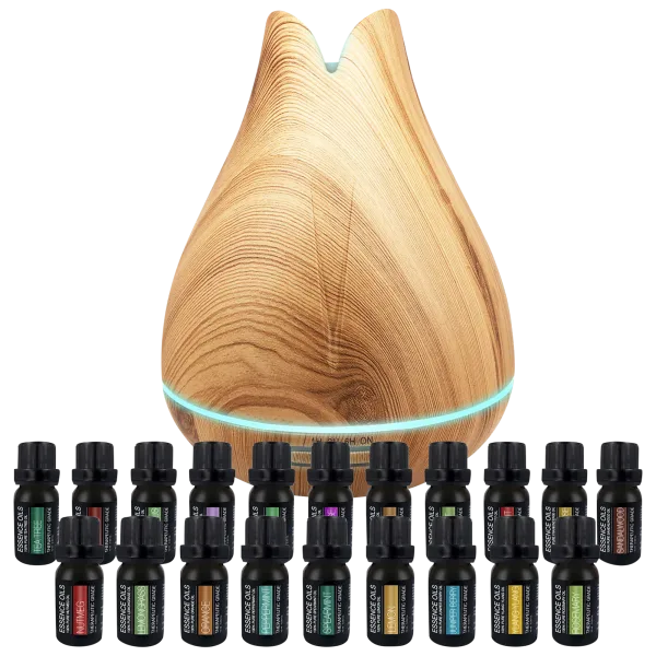 Pure Daily Care Ultimate Aromatherapy Diffuser & 20 Essential Oil Set