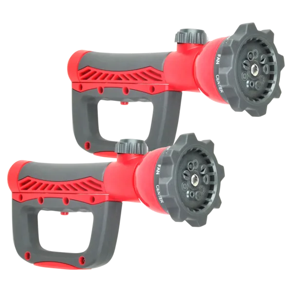 2-Pack: Bernini Easy Grip Garden Hose Nozzle
