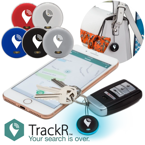 5-Pack: TrackR Pixel Bluetooth Tracking Devices