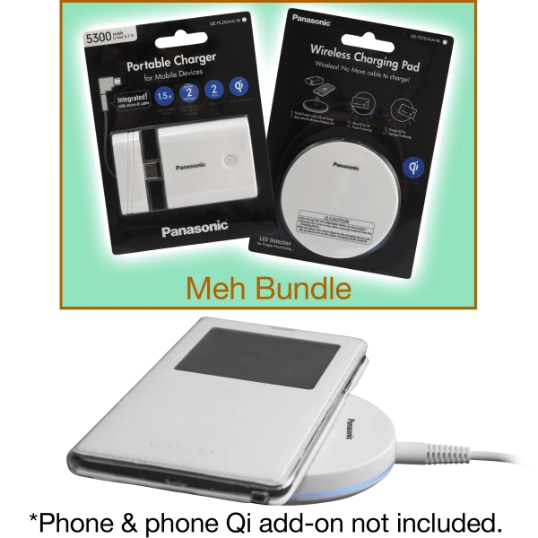 Panasonic Qi Charging Bundle