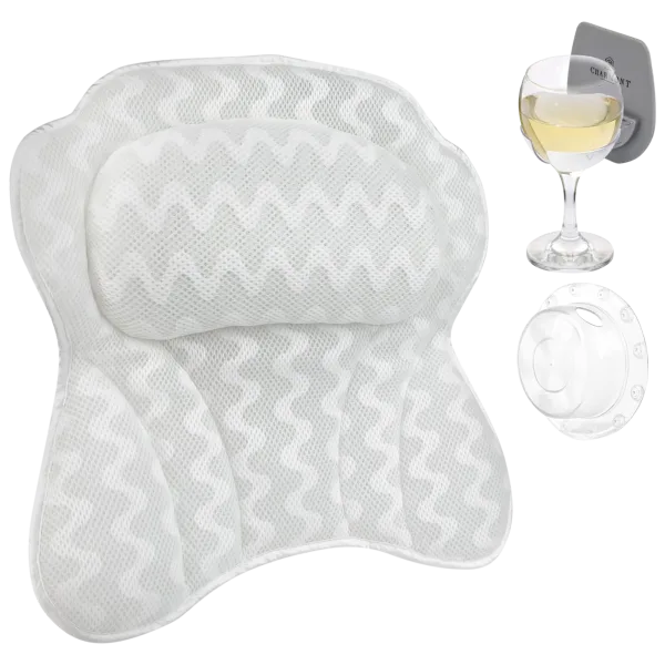 Charmont Luxury 3-Piece Bath Pillow Set