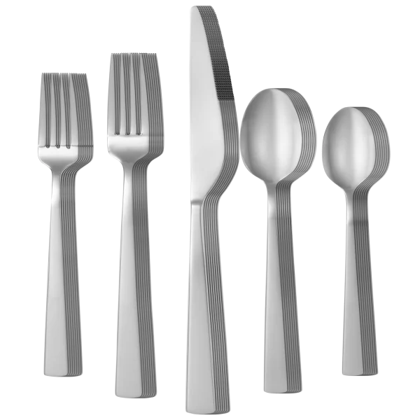 Leeway Home 40-Piece 18/10 Stainless Steel Flatware Set