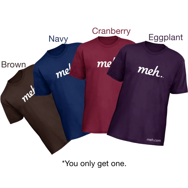 Meh Shirt on American Apparel