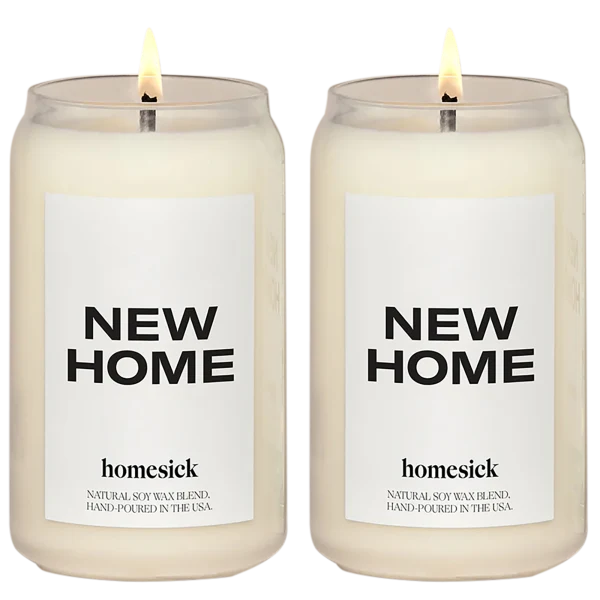 2-Pack: Homesick Natural Soy 13.75oz New Home Candles